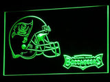 Tampa Bay Buccaneers (2) LED Neon Sign USB - Green - TheLedHeroes