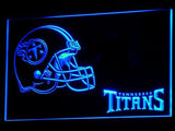 Tennessee Titans (2) LED Neon Sign USB - Blue - TheLedHeroes