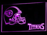 Tennessee Titans (2) LED Neon Sign USB - Purple - TheLedHeroes