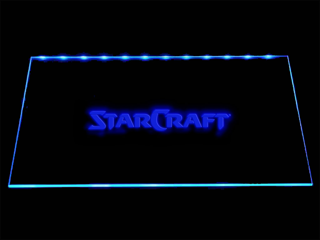 Starcraft LED Sign - Blue - TheLedHeroes