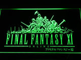 Final Fantasy XI LED Neon Sign Electrical - Green - TheLedHeroes