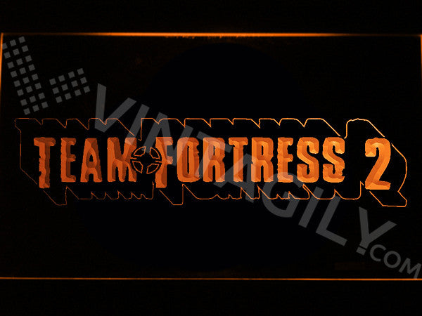 FREE Team Fortress 2 LED Sign - Orange - TheLedHeroes