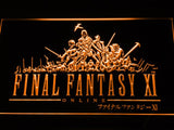 Final Fantasy XI LED Neon Sign Electrical - Orange - TheLedHeroes