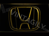 Honda LED Sign - Yellow - TheLedHeroes