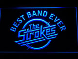 The Strokes Best Band Ever LED Neon Sign Electrical - Blue - TheLedHeroes
