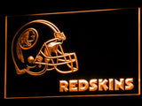 Washington Redskins (3) LED Neon Sign Electrical - Orange - TheLedHeroes