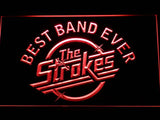 The Strokes Best Band Ever LED Neon Sign USB - Red - TheLedHeroes