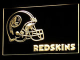 Washington Redskins (3) LED Neon Sign Electrical - Yellow - TheLedHeroes