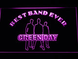 FREE Green Day Best Band Ever (2)  LED Sign - Purple - TheLedHeroes