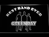 FREE Green Day Best Band Ever (2)  LED Sign - White - TheLedHeroes