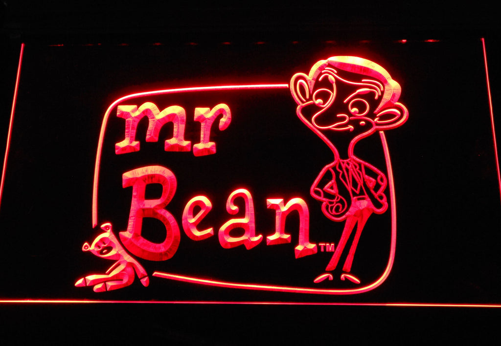 Mr Bean LED Neon Sign USB - Red - TheLedHeroes