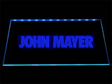 FREE John Mayer LED Sign - Blue - TheLedHeroes