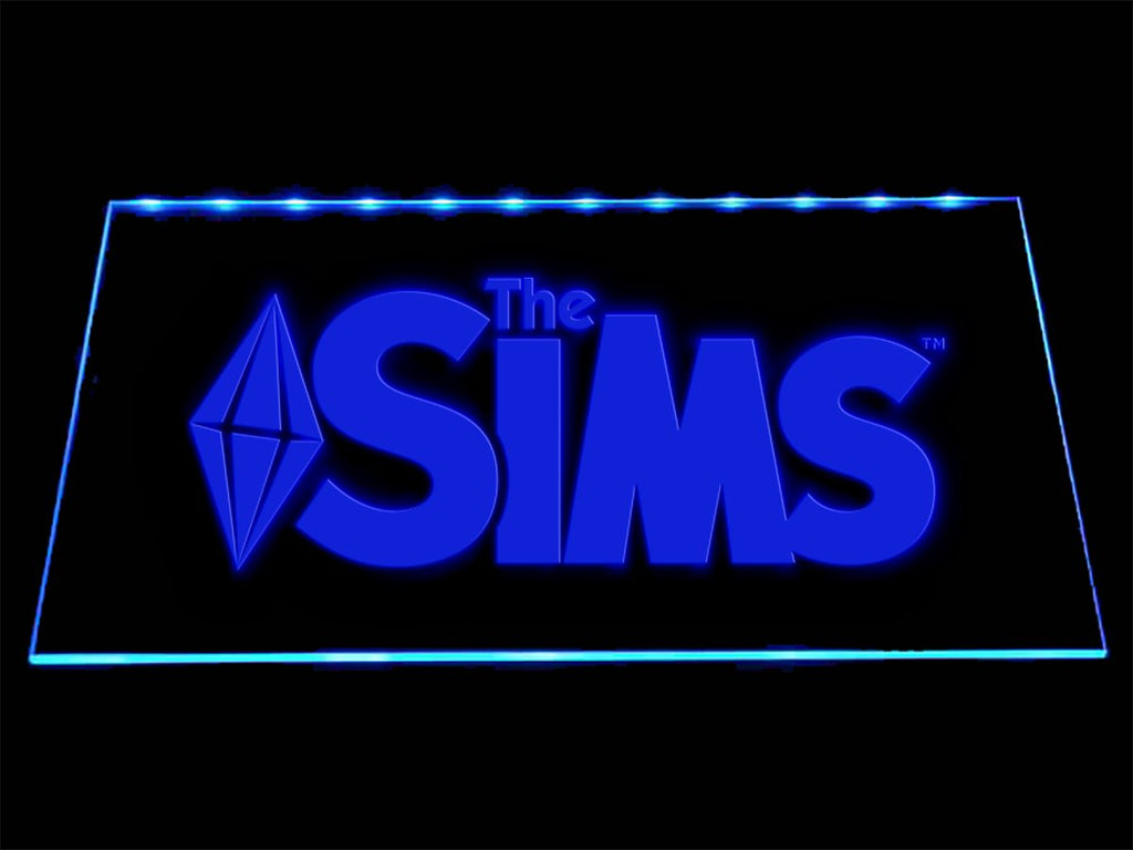 The Sims LED Neon Sign USB - Blue - TheLedHeroes
