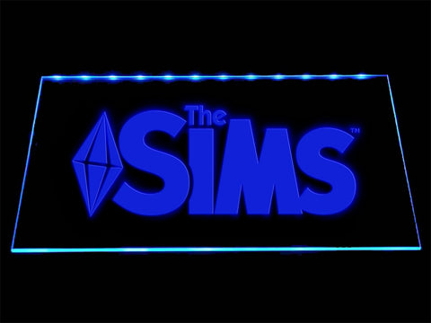 The Sims LED Neon Sign USB - Blue - TheLedHeroes