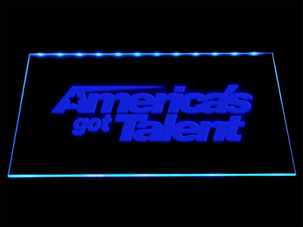 America's Got Talent LED Neon Sign USB - Blue - TheLedHeroes