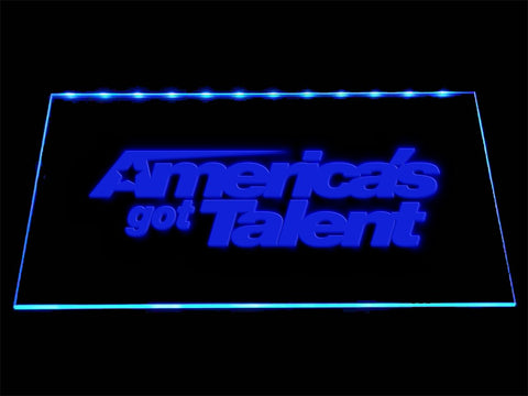 America's Got Talent LED Neon Sign USB - Blue - TheLedHeroes