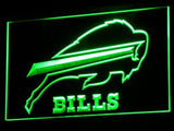 Buffalo Bills LED Neon Sign USB - Green - TheLedHeroes