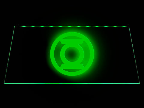 FREE Green Lantern LED Sign - Green - TheLedHeroes