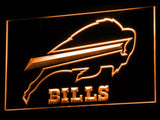 Buffalo Bills LED Neon Sign USB - Orange - TheLedHeroes