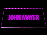 FREE John Mayer LED Sign - Purple - TheLedHeroes