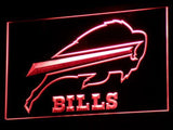 Buffalo Bills LED Neon Sign USB - Red - TheLedHeroes