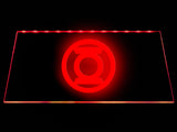 FREE Green Lantern LED Sign - Red - TheLedHeroes