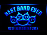 Five Finger Death Punch Best Band Ever LED Neon Sign USB - Blue - TheLedHeroes