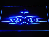 FREE Vin Diesel 1 LED Sign - Blue - TheLedHeroes