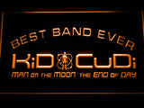 FREE Kid Cudi Best Band Ever LED Sign - Orange - TheLedHeroes