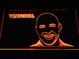 Vin Diesel  LED Neon Sign USB - Orange - TheLedHeroes