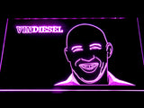 Vin Diesel  LED Neon Sign USB - Purple - TheLedHeroes