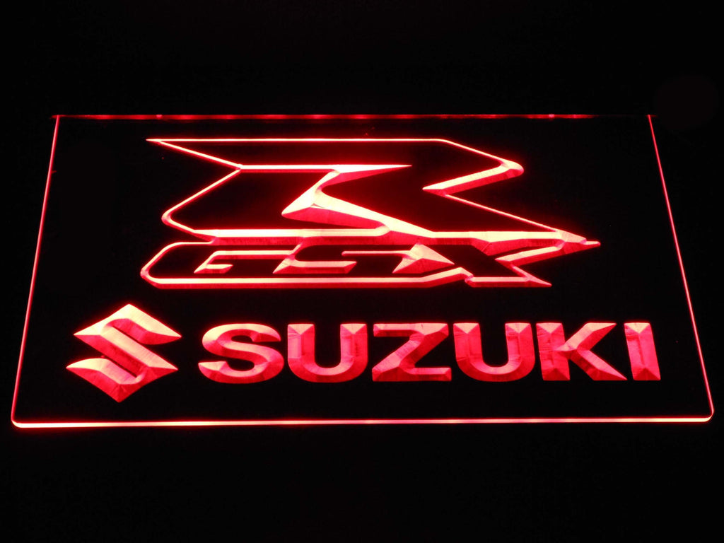 Suzuki GSX LED Neon Sign Electrical - Red - TheLedHeroes