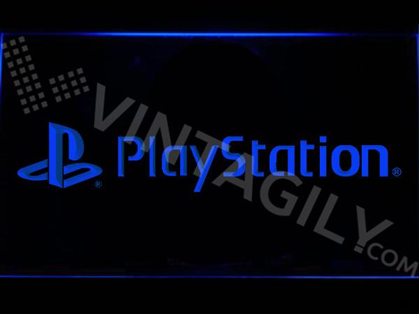 Playstation LED Neon Sign Electrical - Blue - TheLedHeroes