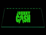 FREE Johnny Cash LED Sign - Green - TheLedHeroes