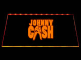 FREE Johnny Cash LED Sign - Orange - TheLedHeroes