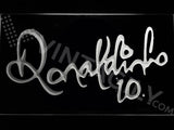 Ronaldinho 10 LED Neon Sign USB - White - TheLedHeroes