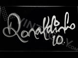 Ronaldinho 10 LED Sign - White - TheLedHeroes