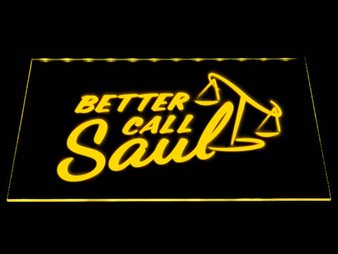 FREE Better Call Saul LED Sign - Yellow - TheLedHeroes