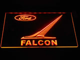 Ford Falcon LED Neon Sign USB - Orange - TheLedHeroes