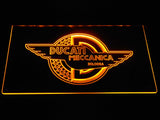 FREE Ducati Meccanica LED Sign - Yellow - TheLedHeroes