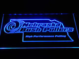 Nebraska Bush Pullers LED Neon Sign Electrical - Blue - TheLedHeroes