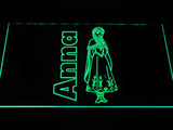 Anna LED Neon Sign Electrical - Green - TheLedHeroes