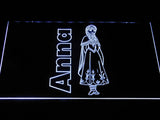 Anna LED Neon Sign Electrical - White - TheLedHeroes