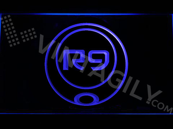 FREE Ronaldo 9 LED Sign - Blue - TheLedHeroes