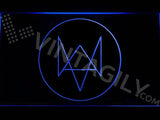 Watch Dogs Logo LED Neon Sign Electrical - Blue - TheLedHeroes