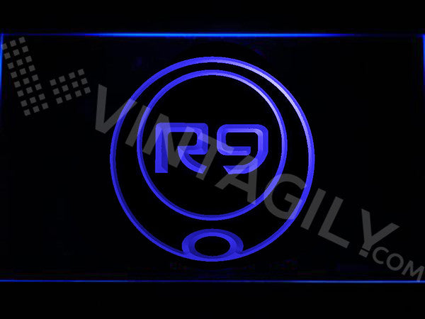 Ronaldo 9 LED Sign - Blue - TheLedHeroes