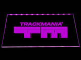 Trackmania (2) LED Neon Sign USB - Purple - TheLedHeroes
