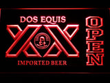 Dos Equis Open LED Neon Sign Electrical - Red - TheLedHeroes