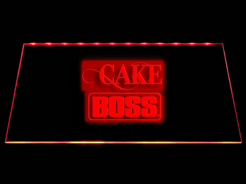 FREE Cake Boss LED Sign - Red - TheLedHeroes