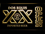 Dos Equis Open LED Neon Sign Electrical - Yellow - TheLedHeroes